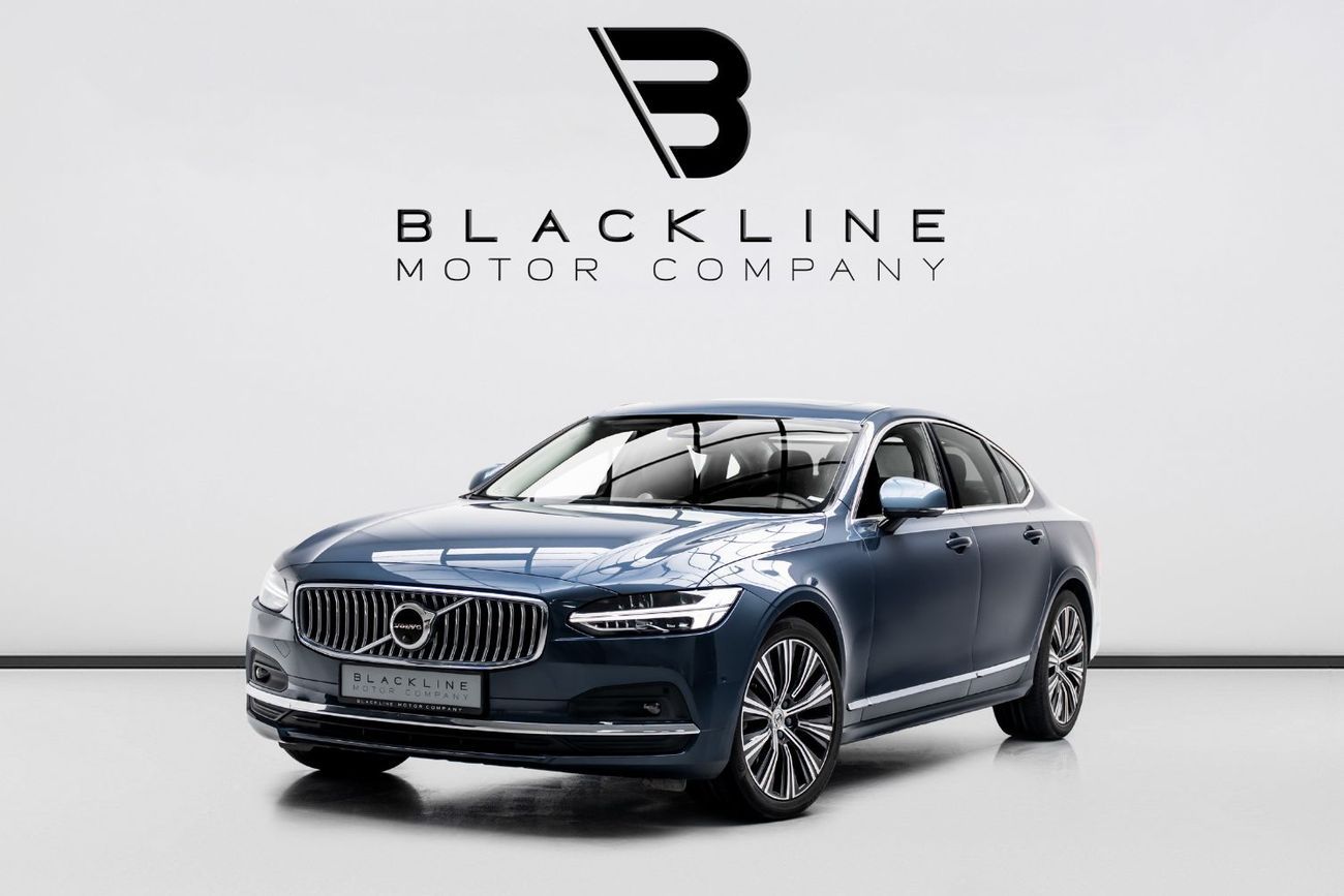 Volvo S90 B5 2.0T Powertrain 2023 Volvo S90, 2028 Volvo Warranty, Full Volvo Service History, Low KMs, GCC