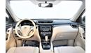 Nissan X Trail 2.5L S 4WD 5 SEATER SUV 2016 GCC SPECS DEALER WARRANTY
