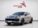 Porsche Cayenne AED 8,640 P.M | 0% DOWN PAYMENT | PORSCHE CAYENNE TURBO GT | SERVICE HISTORY | 2022 | EURO SPECS
