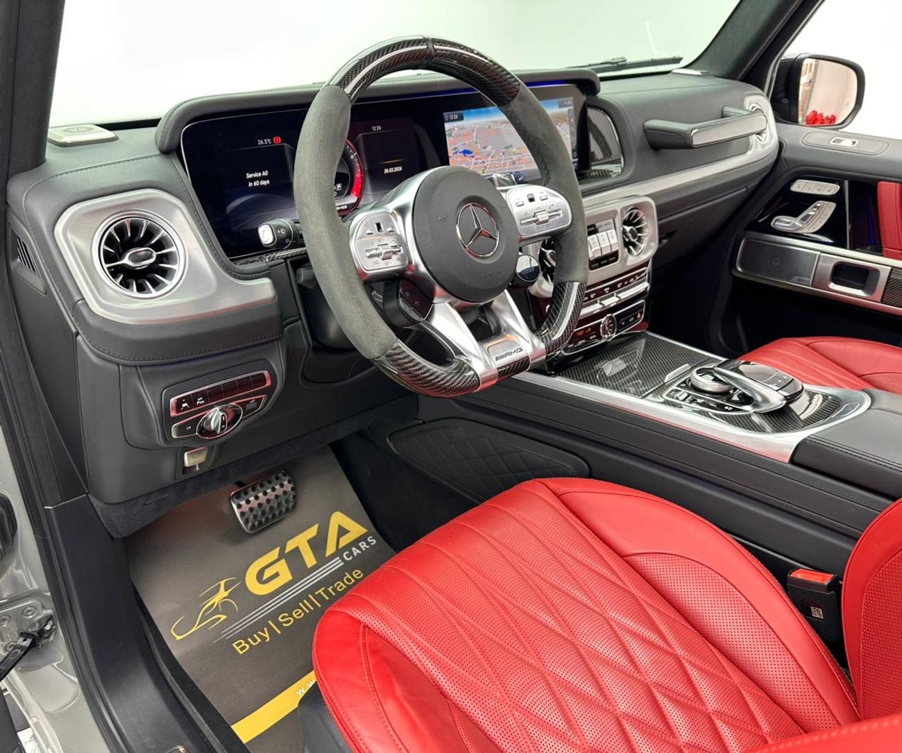 مرسيدس بنز G 63 AMG 2023 Mercedes Benz G63 AMG, 2028 Mercedes Warranty + Service Contract, Mercedes Full Service History