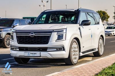 Nissan Patrol 2026 LE Platinum GCC | 3.5 Twin-Turbo AWD | 9-Speed Automatic | 8-Seater Luxury SUV | Black Roof / W