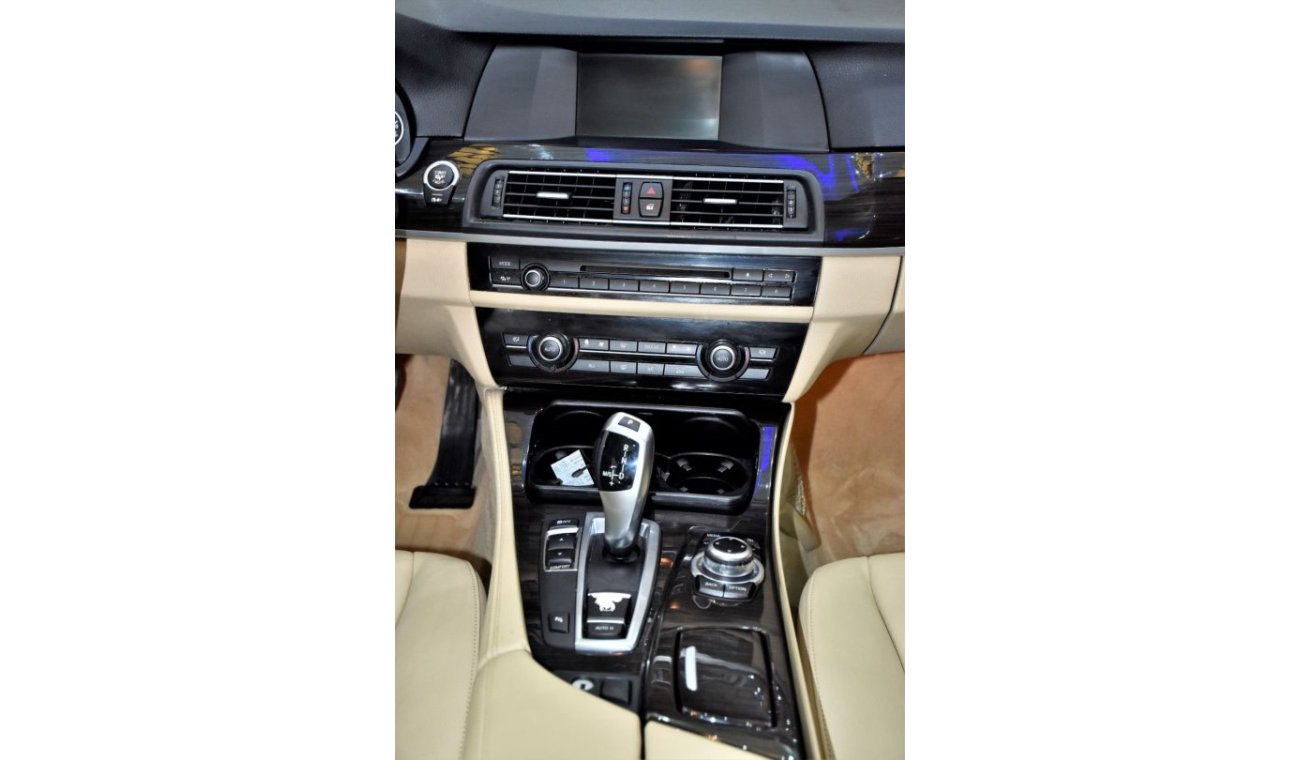 BMW 520i EXCELLENT DEAL for our BMW 520i ( 2013 Model ) in White Color GCC Specs