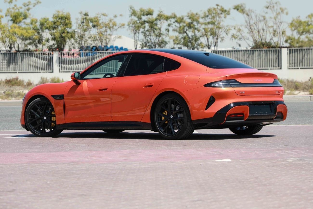 Xiaomi SU7 2025 XIAOMI SU7 MAX 21" SPORT WHEELS - ORANGE inside GREY | Export Price