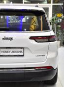 جيب جراند شيروكي EXCELLENT DEAL for our Jeep Grand Cherokee L 4x4 Limited ( 2021 Model ) in White Color GCC Specs