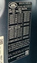 Land Rover Range Rover Velar P250 R-Dynamic HSE 2.0L