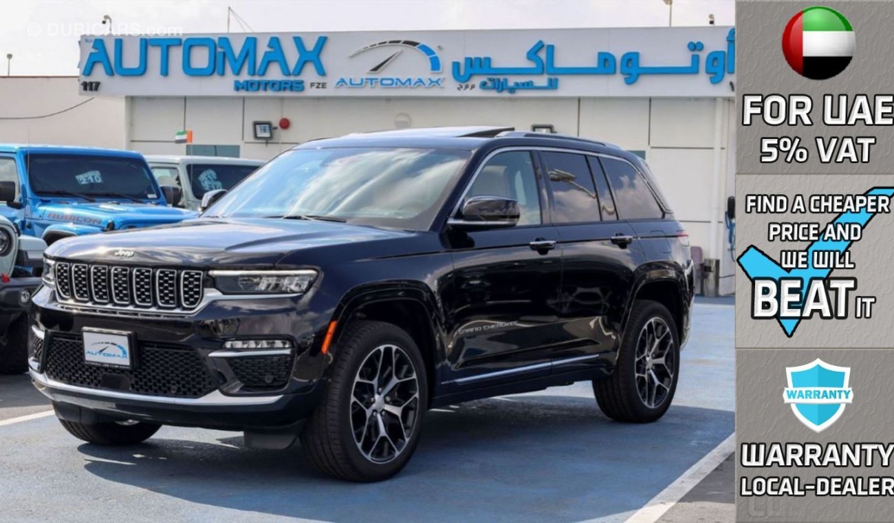 Jeep Grand Cherokee Summit Reserve Luxury Night Vision , 2023 , 0Km , With 3 Years or 100K Km Warranty