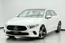 Mercedes-Benz A 200 2020 Mercedes-Benz A 200 Sportback, 2027 AGENCY Warranty, Full Service History, GCC
