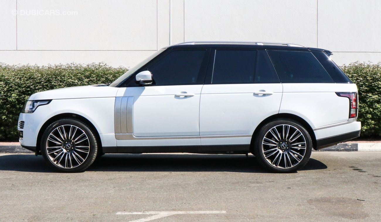 Land Rover Range Rover Vogue Supercharged LE / GCC Specifications