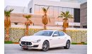 Maserati Ghibli | 3,799 P.M | 0% Downpayment | Perfect Condition | Agency Warranty