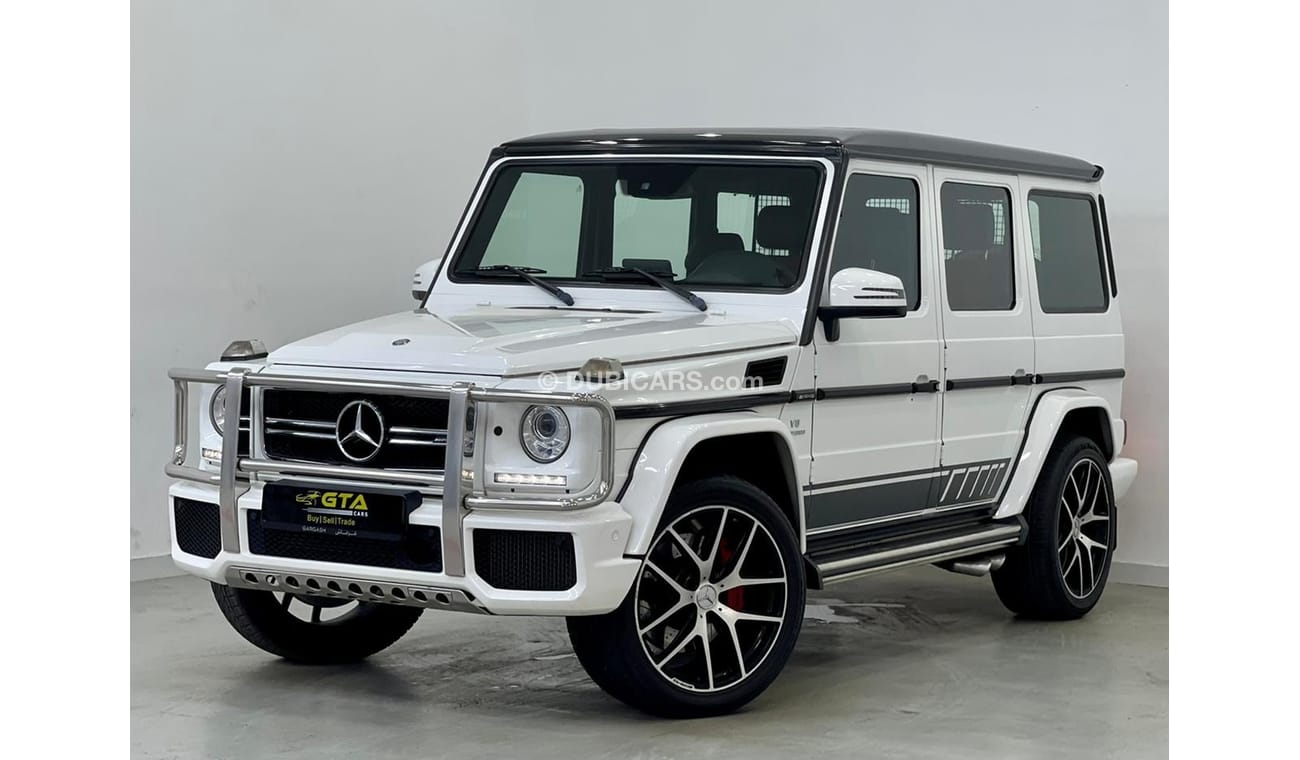 Mercedes-Benz G 63 AMG 2017 Mercedes G63 AMG(463 Edition), Full Service History, Warranty, GCC
