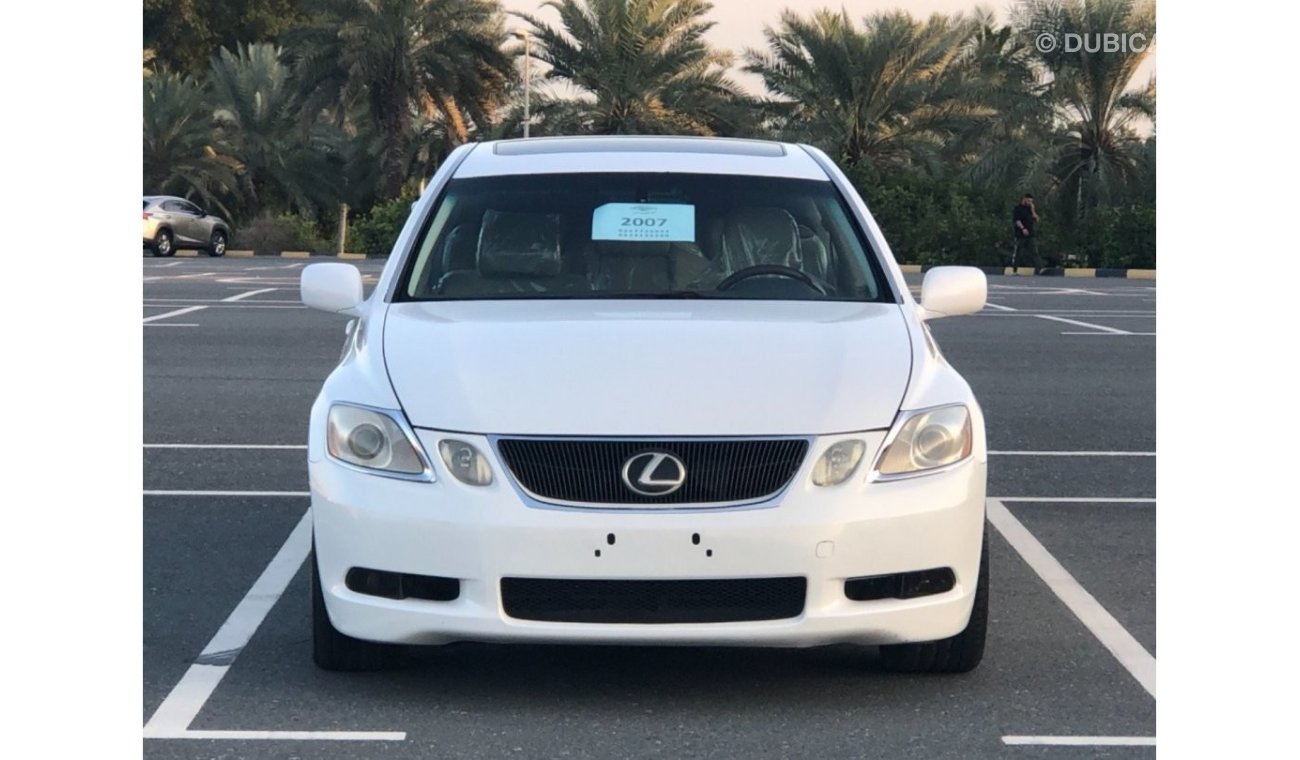 Lexus GS 430 MODEL 2007 GCC CAR PERFECT CONDITION INSIDE AND OUTSIDE FULL OPTION SUN ROOF LEATHER SEATS