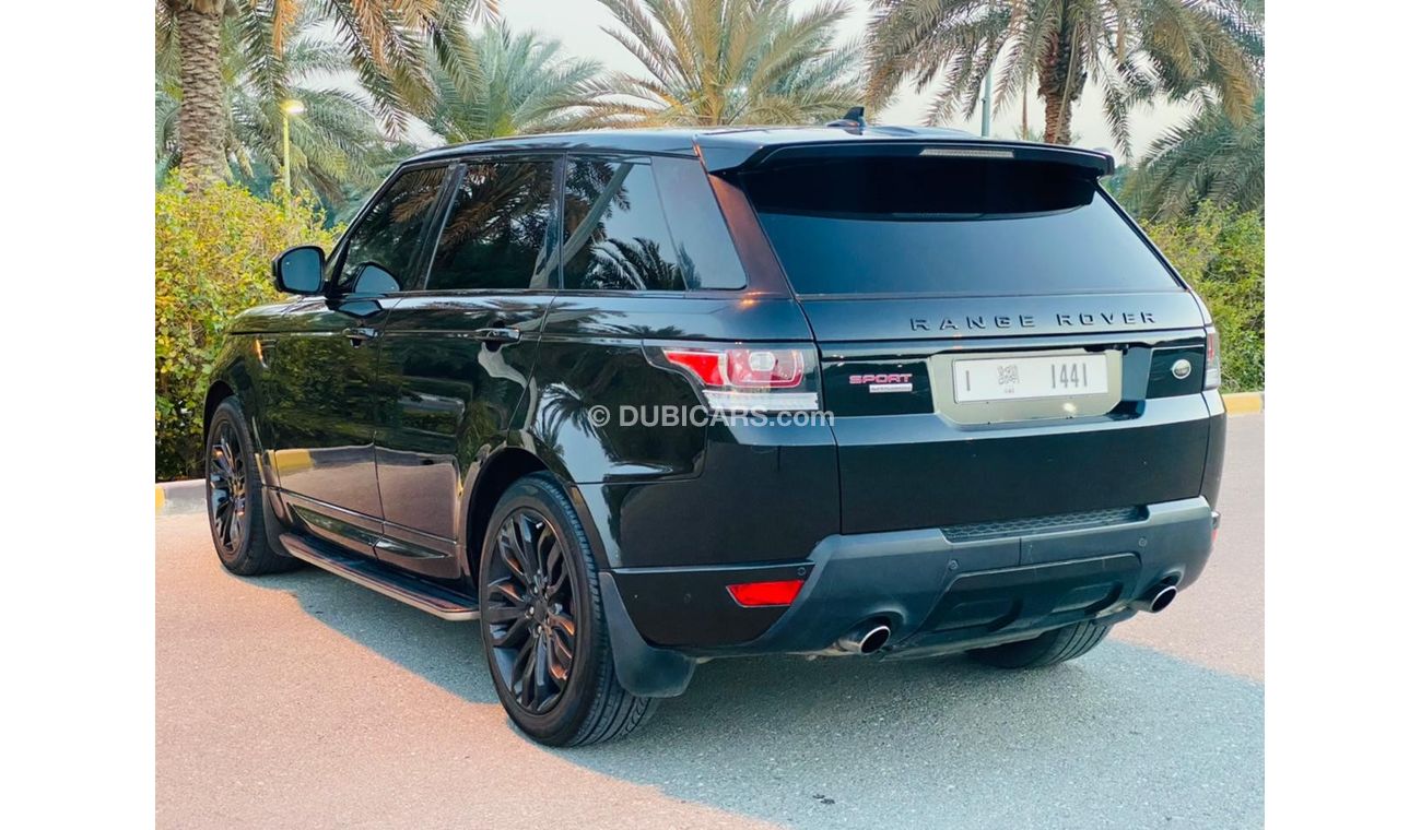 لاند روفر رينج روفر سبورت رنج روفر سبورت سوبر تشارج 8 سليندر 2016 وارد امريكا كلين تايتل بحاله ممتازه