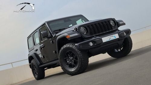 Jeep Wrangler Unlimited Willys V6 3.6L 2026 GCC Witn 3 Years or 60,000 Km Warranty @Official Dealer