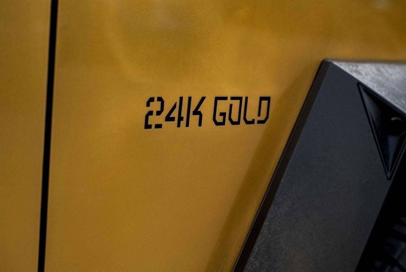 Tesla Cybertruck | 9,792 P.M | 0% Downpayment | 24 Carat Gold-Plated Cybertruck!