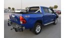 Toyota Hilux diesel manual right hand 2.8L blue color year 2019