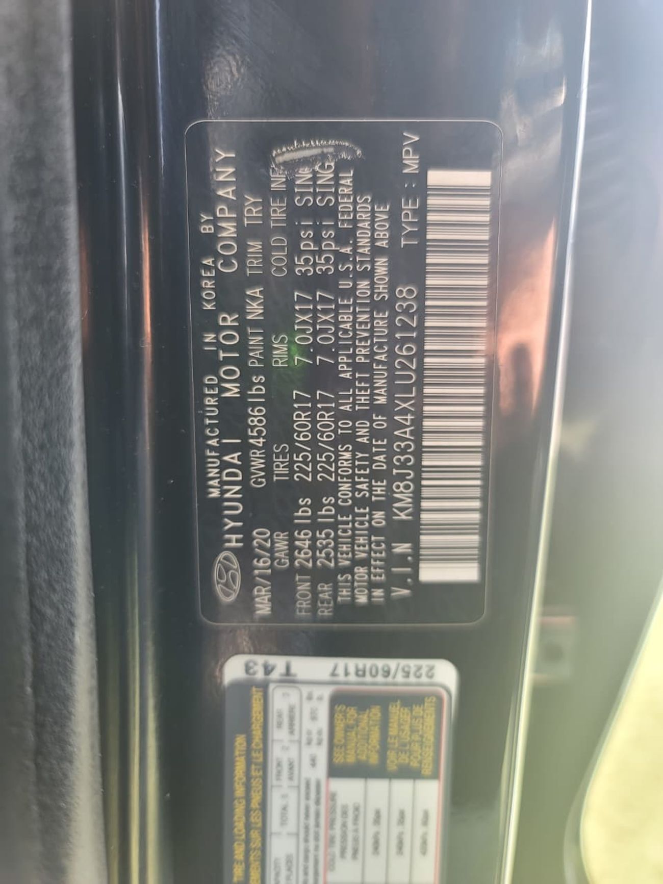 هيونداي توسون 2.0L 2.0L