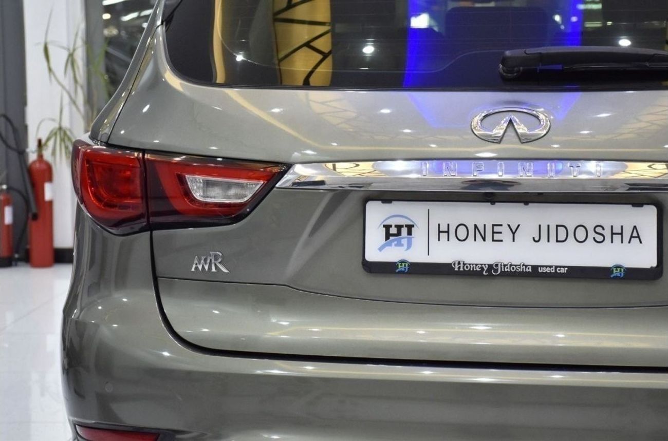 Infiniti QX60 EXCELLENT DEAL for our Infiniti QX60 ( 2017 Model ) in Gray/Green Color GCC Specs