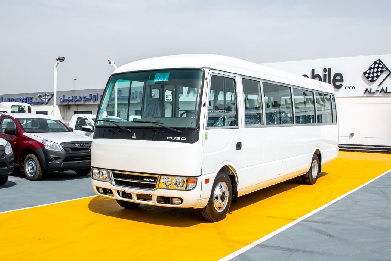 Mitsubishi Rosa 2026 Mitsubishi Rosa 34-Seater Bus | Hydraulic Door | GCC Specification | White Colour