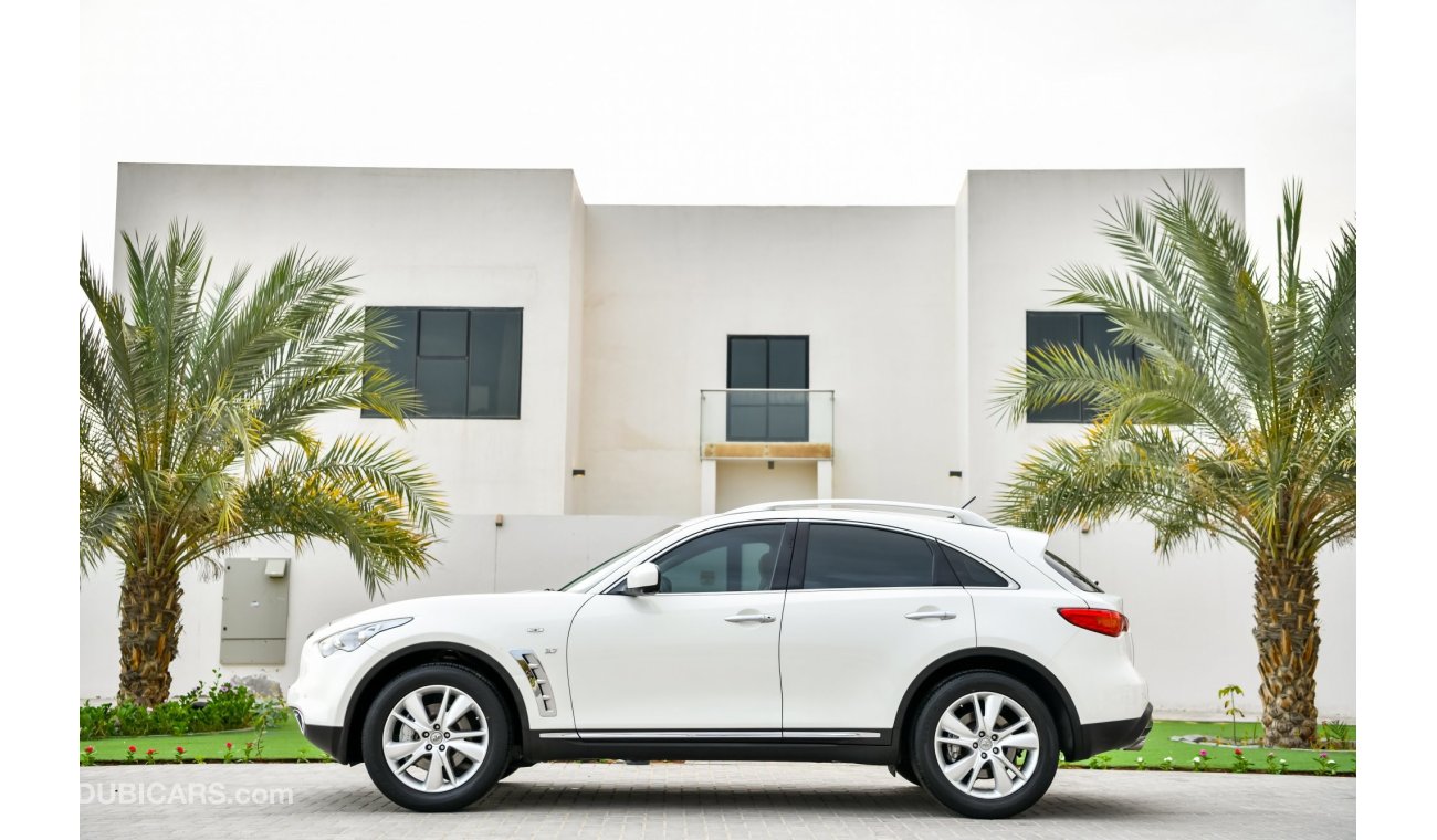 إنفينيتي QX70 2 Y Warranty! - Infiniti QX70 - GCC - AED 1,802  Per Month - 0% Downpayment