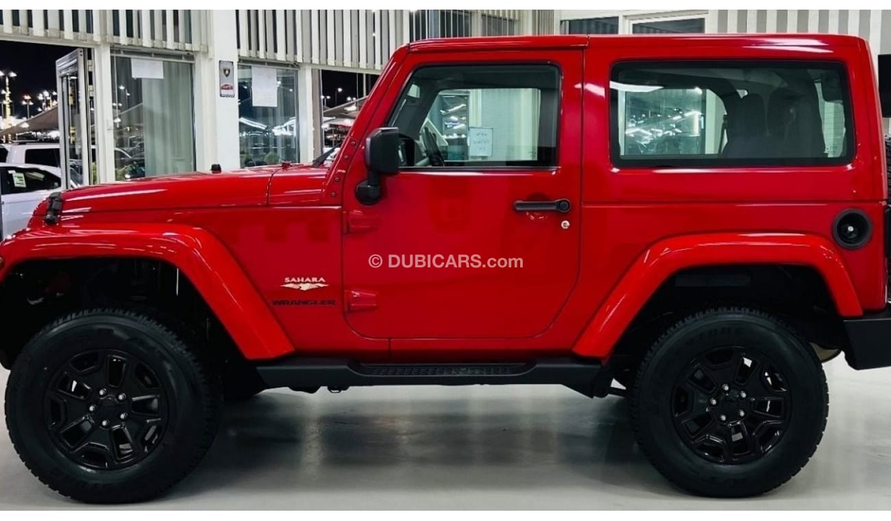 Jeep Wrangler GCC .. Original Paint .. Perfect Condition .. V6 .. SAHARA .
