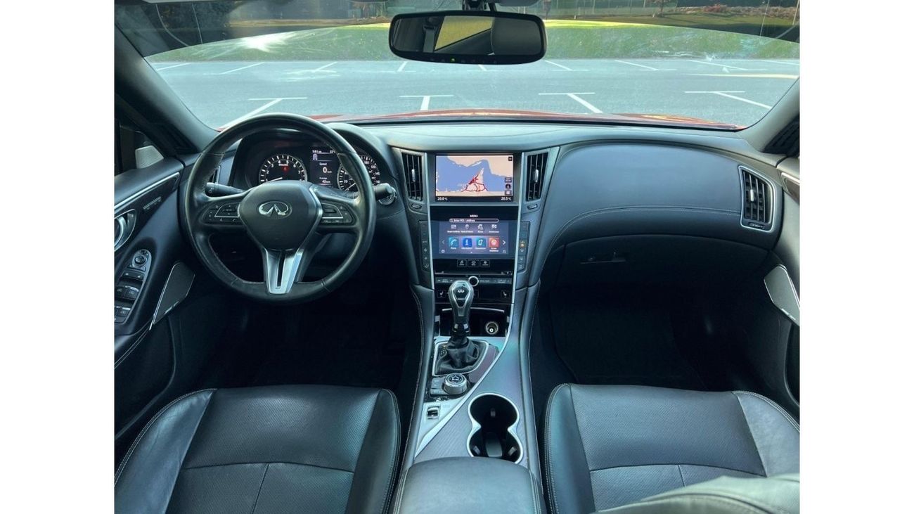 Infiniti Q50 Red Sport 400 INFINITI Q-50S TWIN TURBO 2021 US // LOW MILEAGE // GOOD CONDITION // FULL OPITION