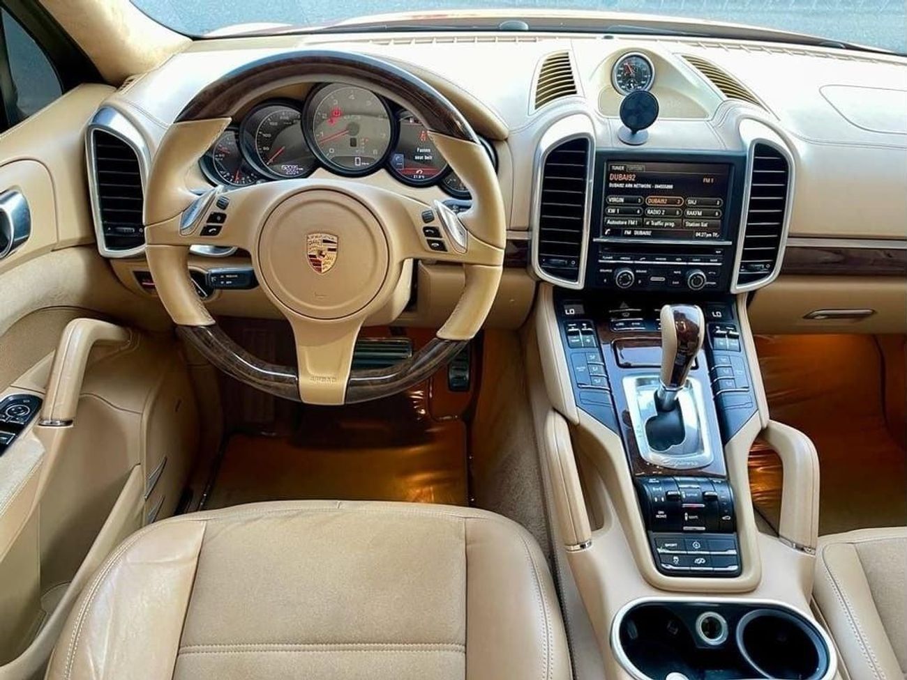 Porsche Cayenne GTS 4.8L GTS / قابل للتصدير الى سوريا /  GCC / ORIGINAL PAINT / NO ACCIDENTS / ACTIVE EXHAUST