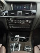 بي أم دبليو X3 AED 1,670 P.M | 0% DOWN PAYMENT | BMW X3 XDRIVE28I M KIT | 2017 | GCC SPECS