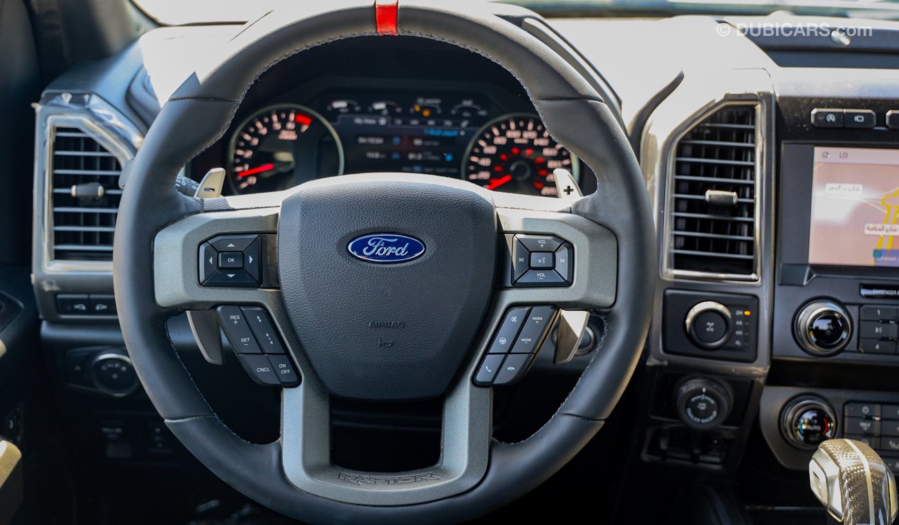 Ford Raptor Super Cab 2020 , V6 3.5L , GCC , W/5 Yrs or 100K Km WNTY & 3 Yrs or 60K Km SRVC @Al Tayer