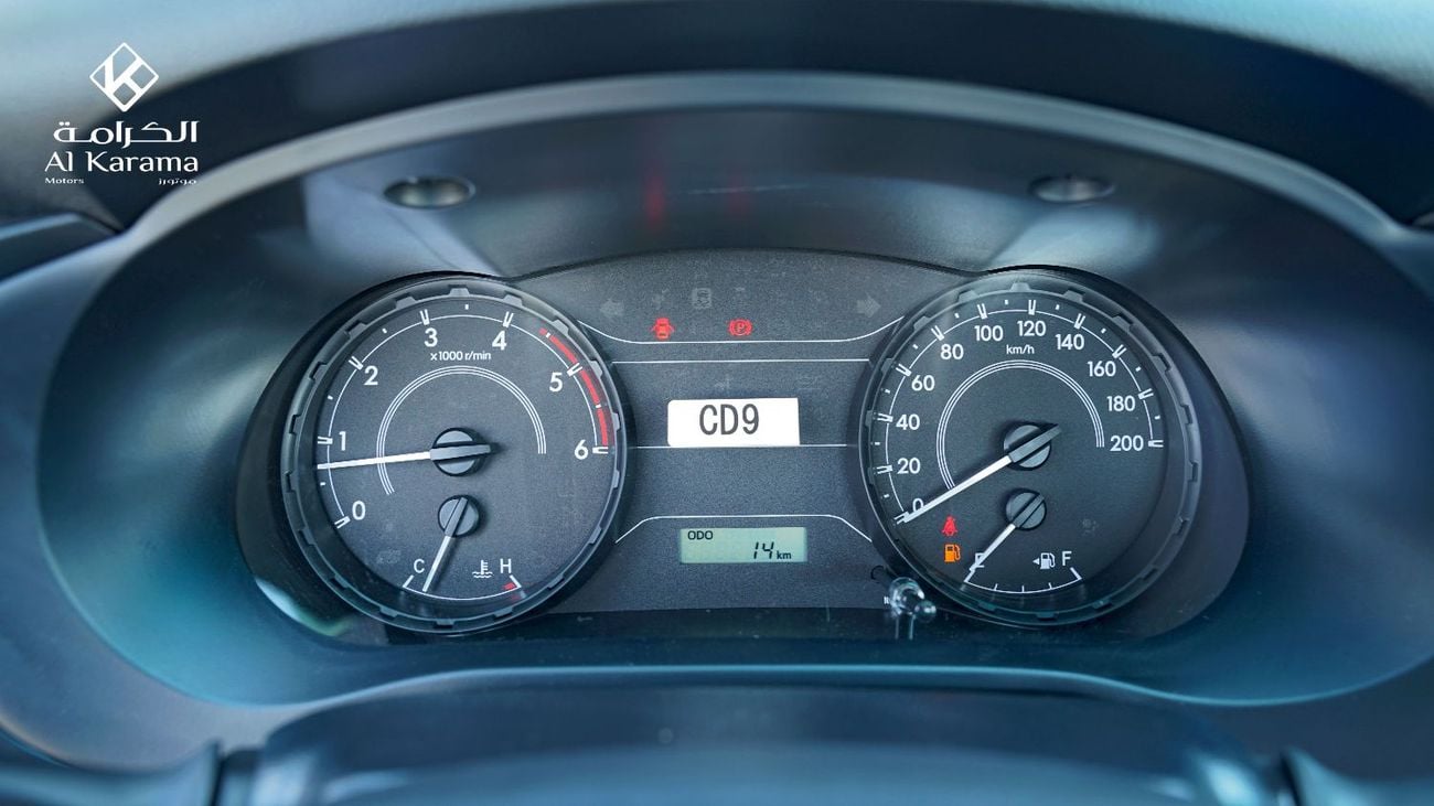 Toyota Hilux GL 2.4L Single Cab Utility D-4D | 6-Speed Manual | GCC Specs | Power Windows & Mirrors