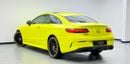 Mercedes Benz E 200 Coupe 2019 Mercedes Benz E200, Warranty, Full Service History, Fully Loaded, GCC