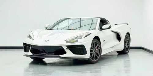 شيفروليه كورفت STINGRAY 3LT 70TH ANNIV 2023 Chevrolet Corvette Stingray 3LT 70th Anniversary Edition, 1 Year Warranty, Full Service History