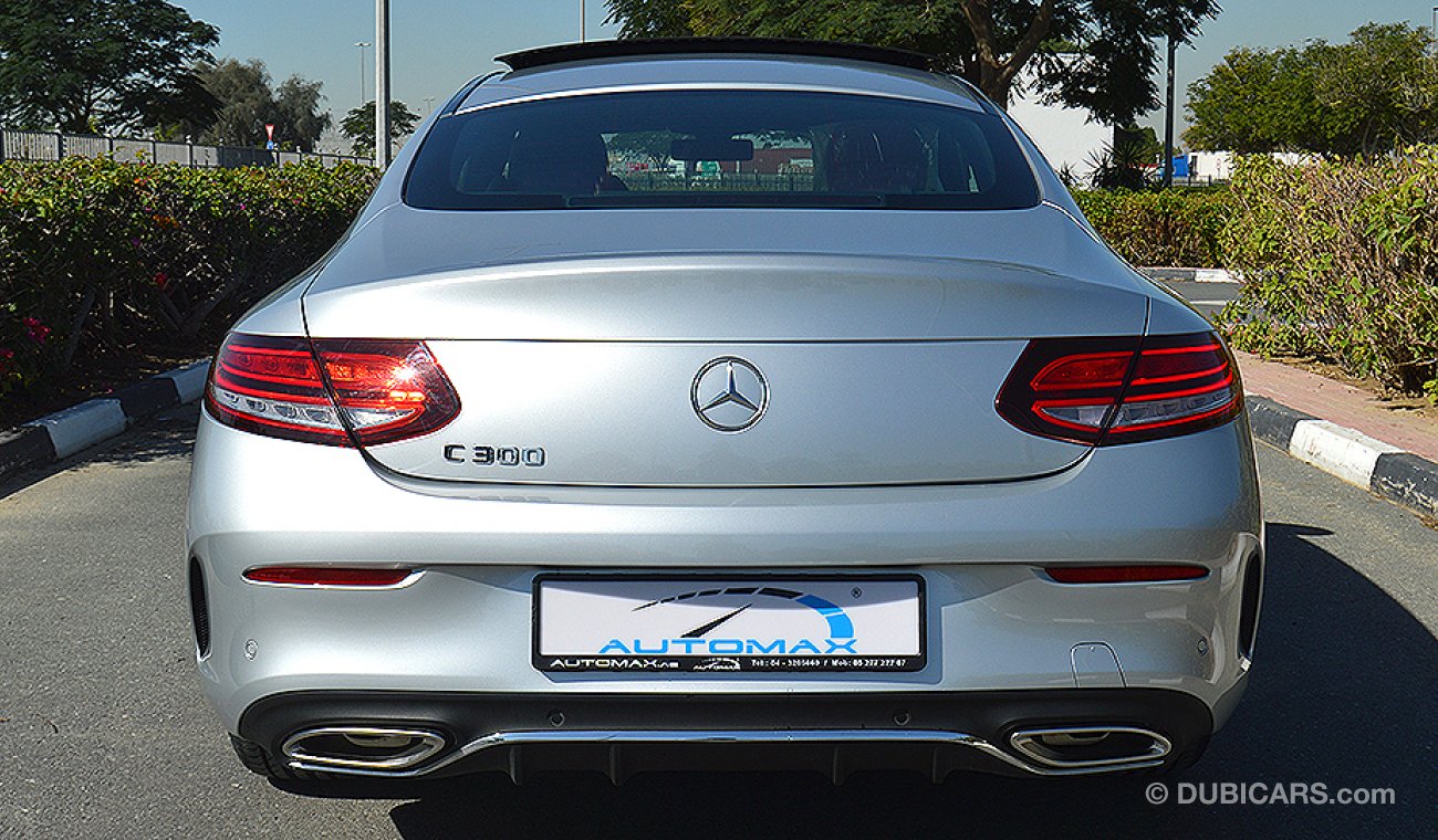 مرسيدس بنز C 300 كوبيه 2019, 2.0L I-4 Turbo, GCC, 0km with 3 Years or 100,000km Warranty