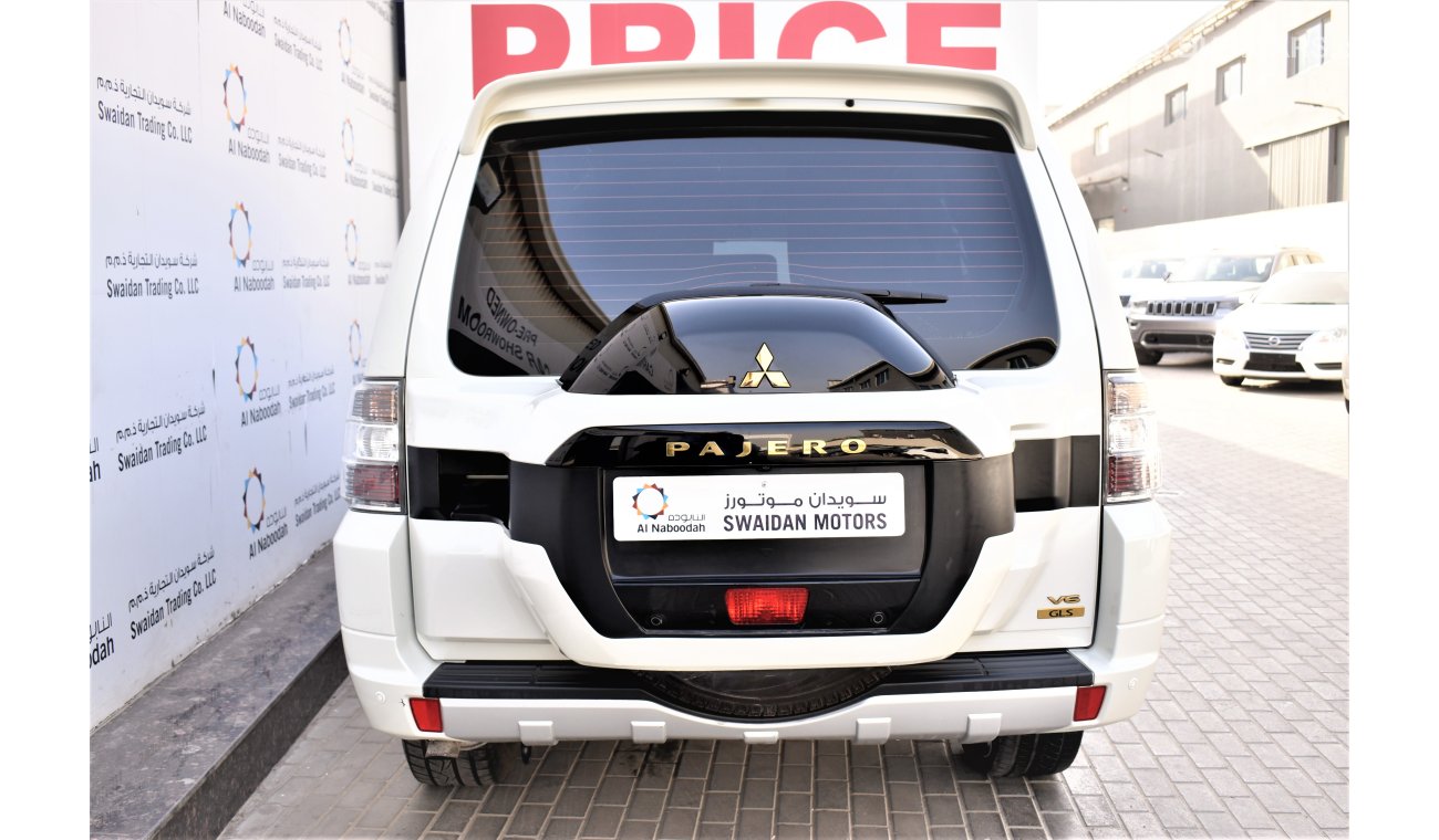 Mitsubishi Pajero AED 1428 PM | 0% DP | 3.0L GLS 4WD V6 GCC WARRANTY