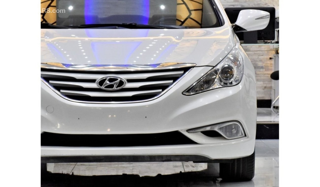 Hyundai Sonata EXCELLENT DEAL for our Hyundai Sonata ( 2015 Model ) in White Color GCC Specs