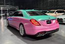 Mercedes Benz S63 AMG STD 4.0L V8 | Maybach Kit| Custom Tiffany green & glitter wrap/pink  finish