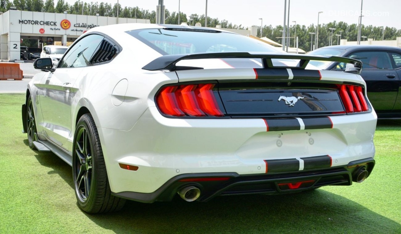 فورد موستانج Mustang Eco-Boost V4 2019/Premium FullOption/Shelby Kit/Low Miles/Excellent Condition