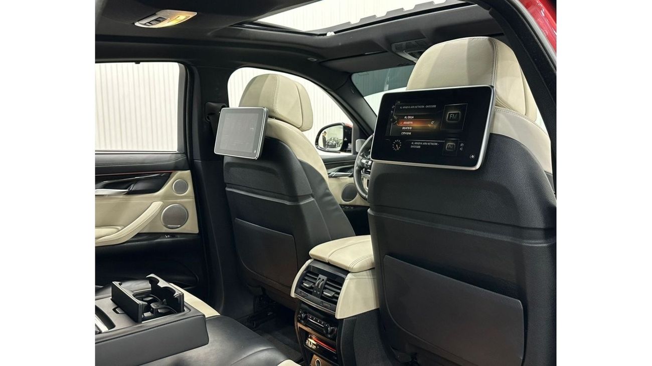 بي أم دبليو X6 50i M سبورت 2018 BMW X6 xDrive50i M-Sport, Warranty, Full BMW Service History, Fully Loaded, GCC