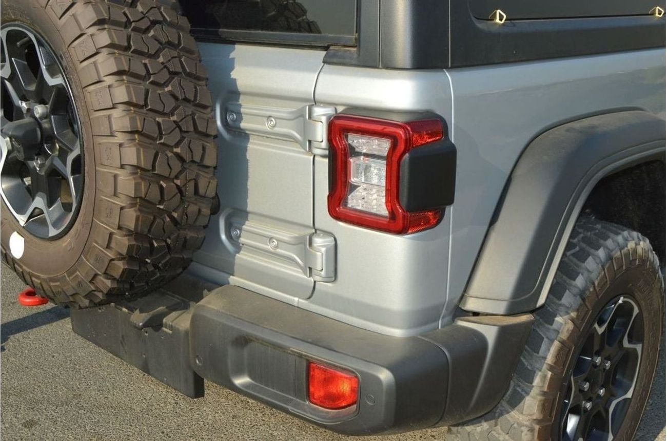 جيب رانجلر JEEP WRANGLER RUBICON 2WD - 3.6L PETROL - AUTOMATIC TRANSMISSION -  SILVER