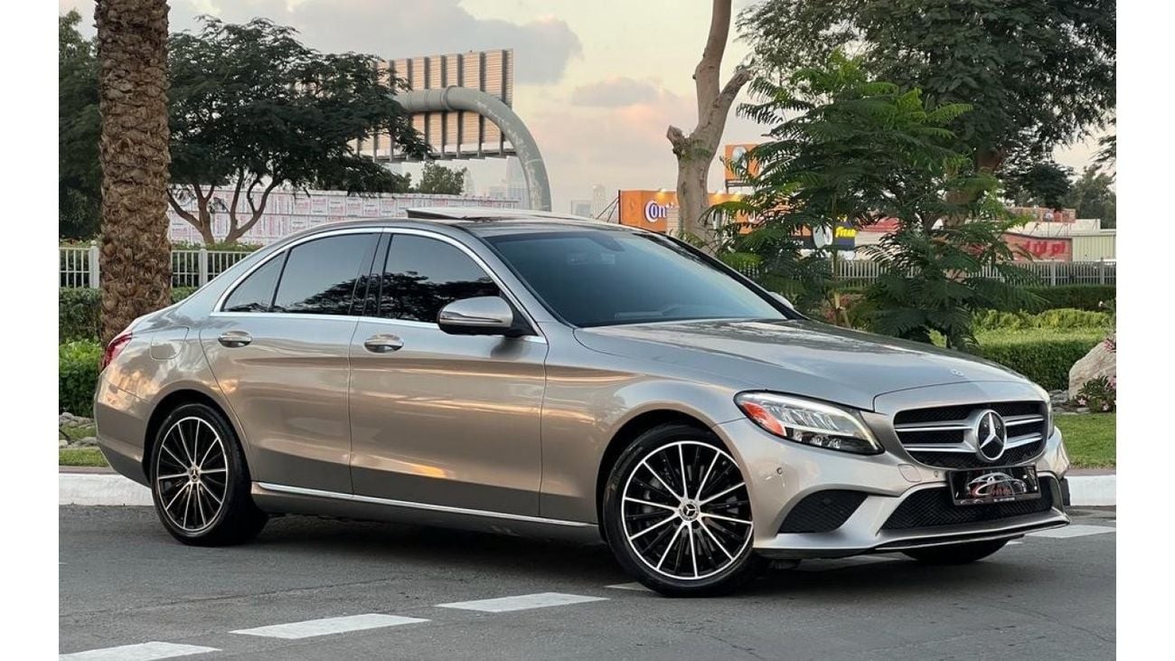 Mercedes-Benz C 300 Premium MERCEDES BENZ C300 2021 FULL OPTIONS IN PERFECT CONDITION WITH DEALER WARRANTY