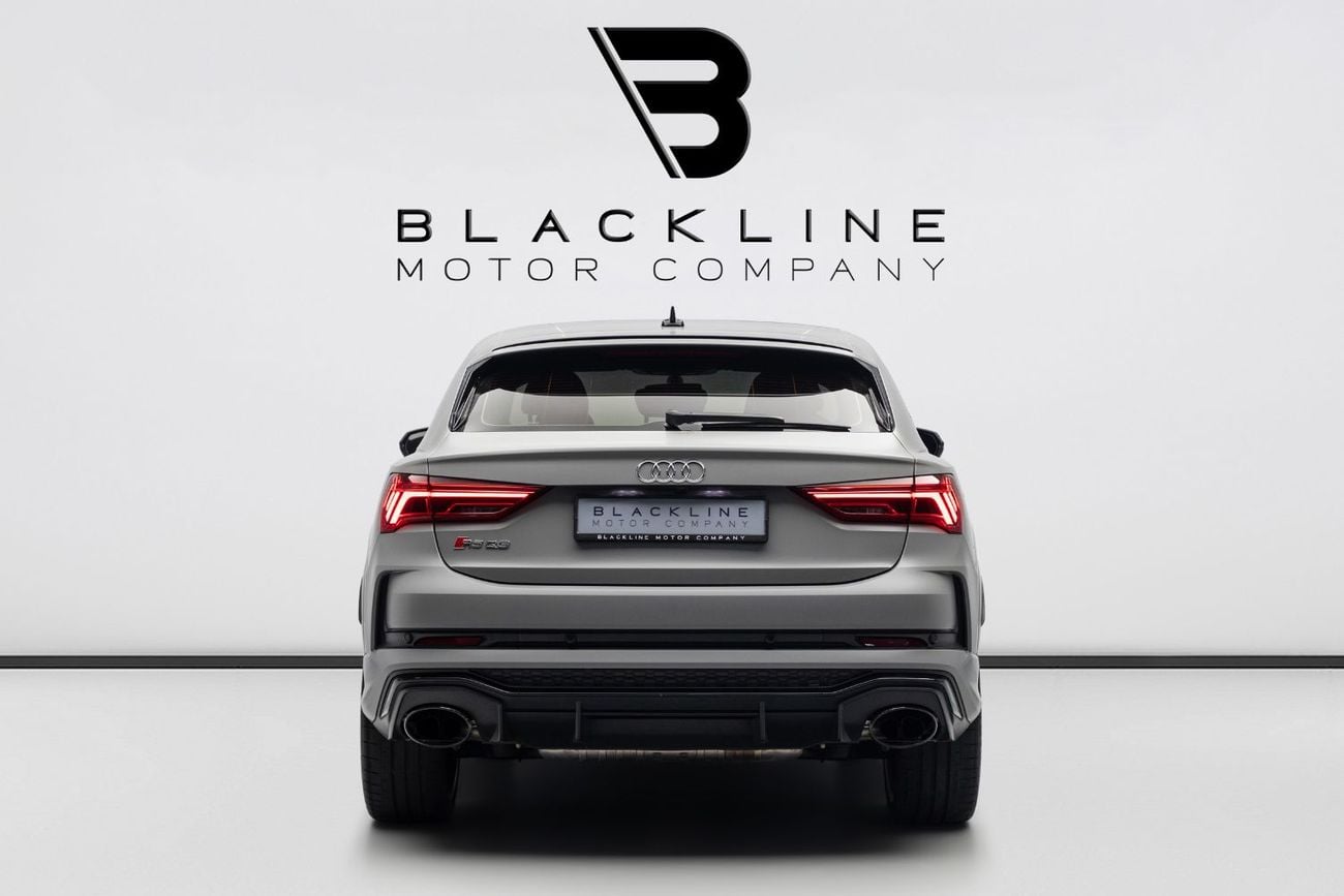 أودي RSQ3 STD BUY NOW, PAY 2027 | THE BLACKLINE STANDARD | August 2027 Audi Warranty + Service Contract, GCC