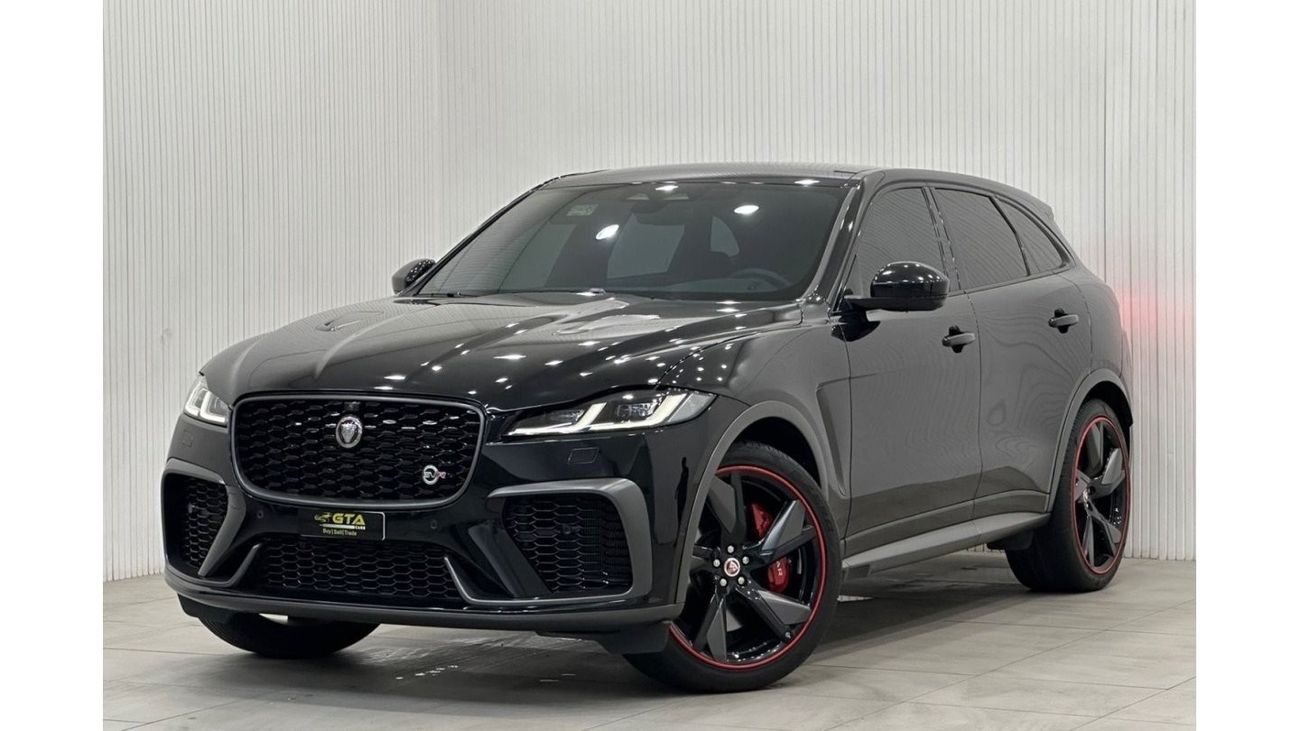 Jaguar F Pace 2022 Jaguar F-Pace SVR , NOV 2027 Jaguar Warranty & Service Contract, Full Service History, GCC