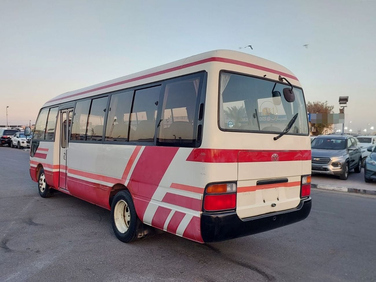Toyota Coaster 1996 TOYOTA COASTER BUS RHD DIESEL AUTOMATIC 1HZ ENGINE(PM09683)