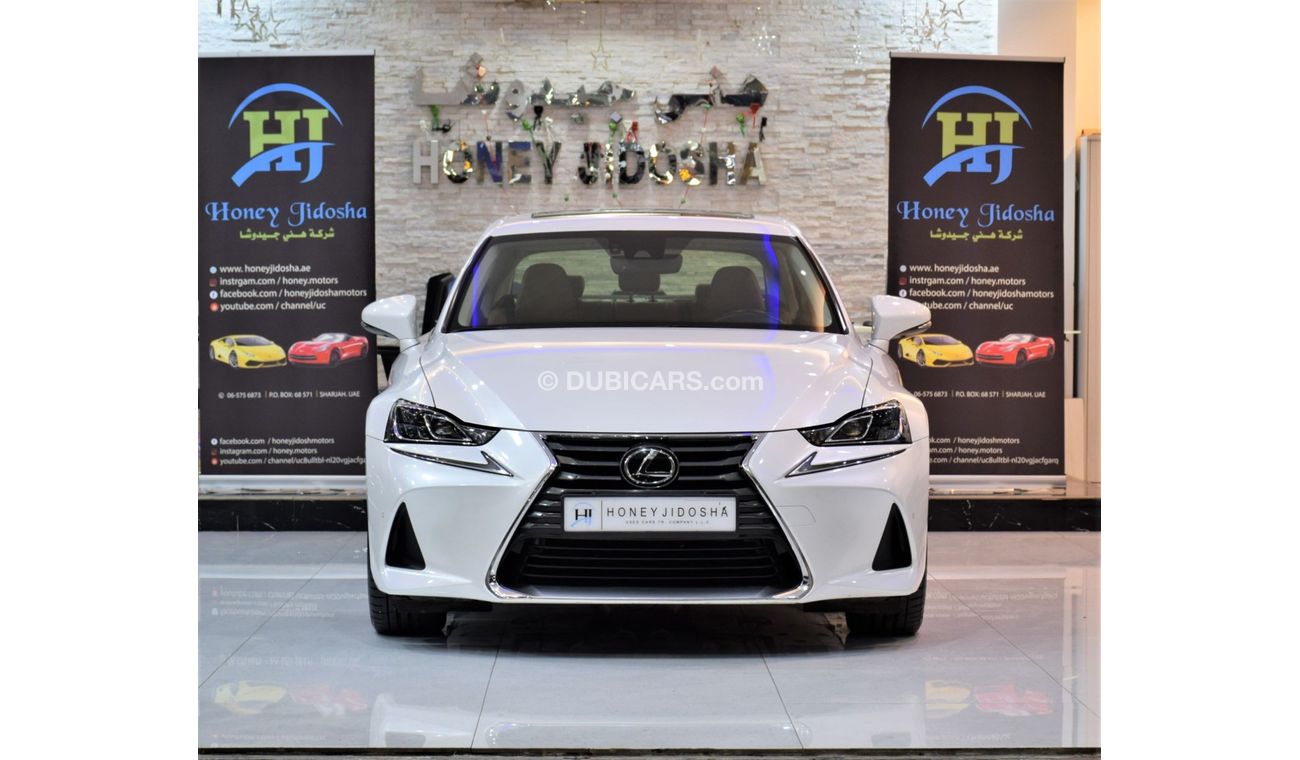 لكزس IS 350 EXCELLENT DEAL for our Lexus IS350 ( 2017 Model! ) in White Color! GCC Specs
