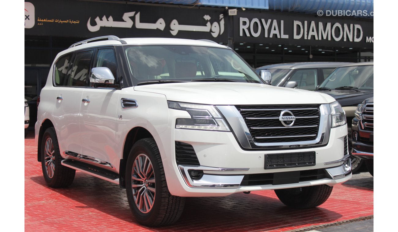 Nissan Patrol (2021) V8 LE PLATINUM,GCC, 05 YEARS WARRANTY + SERVICE FROM WARRANTY FROM LOCAL DEALER