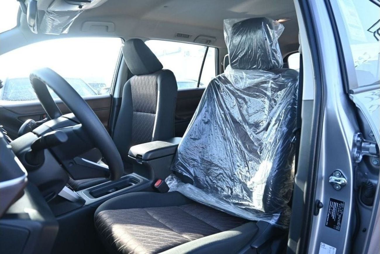 تويوتا إينوفا Toyota Innova 2.0L, FWD Petrol, Color Silver, Model 2024