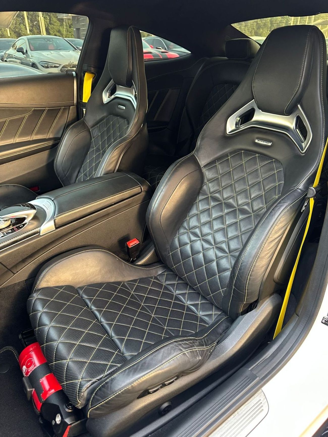 Mercedes-Benz C 36 AMG MERCEDES BENZ AMG C63S 2017 GCC FULL OPTION ORIGINAL PAINT PERFECT CONDITION