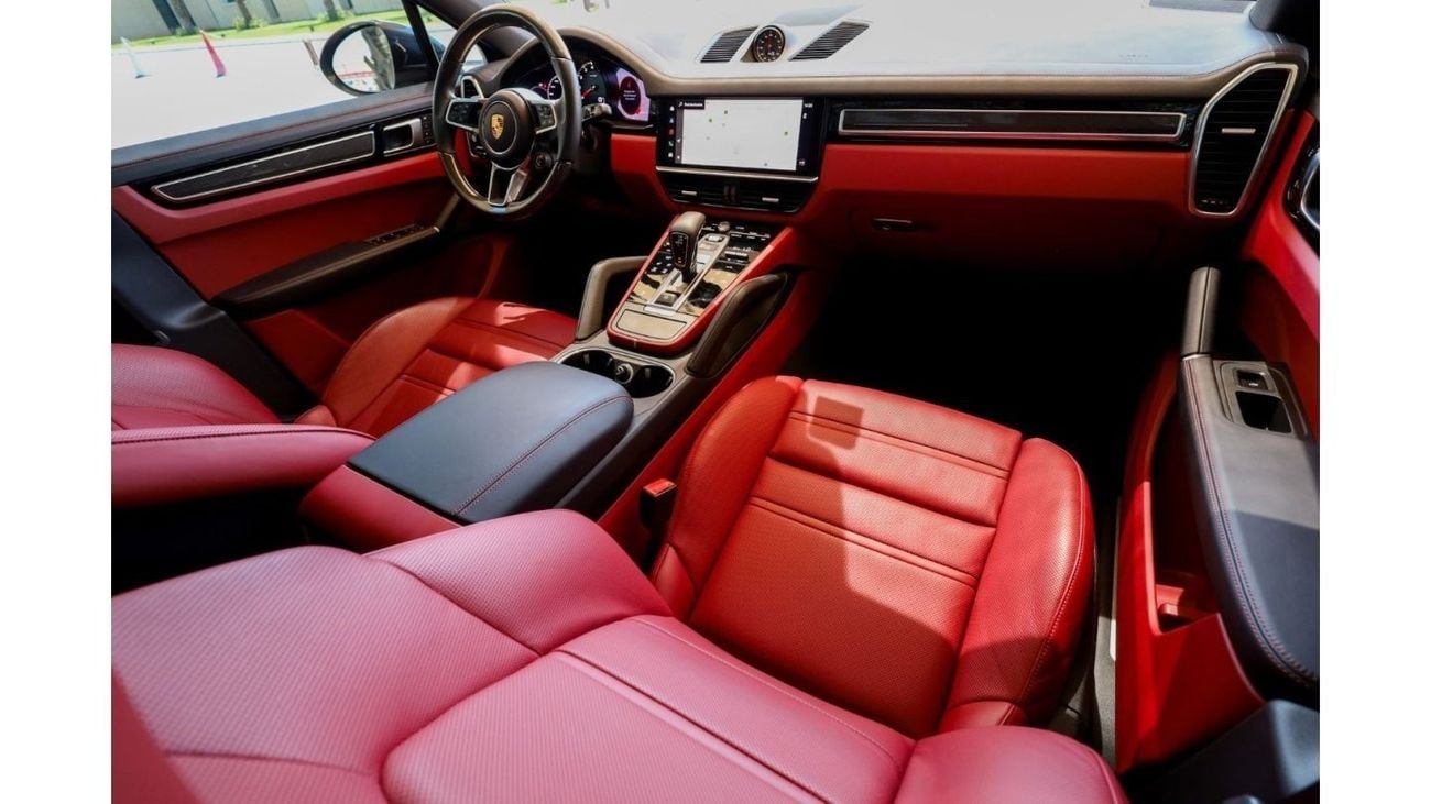 بورش كايان Porsche Cayenne Coupe Platinum Edition 2023 GCC under Agency Warranty with Flexible Down-Payment