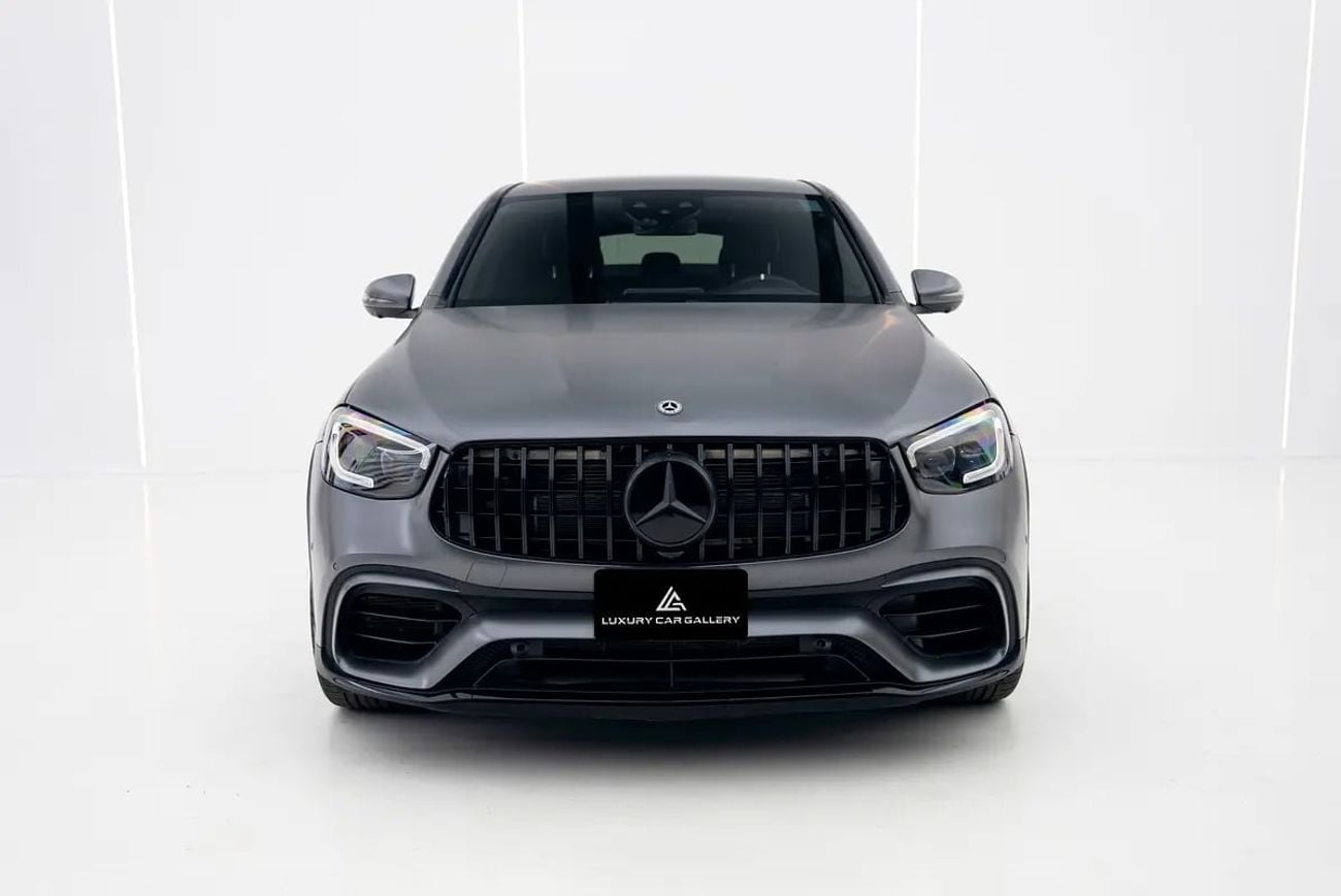 مرسيدس بنز GLC 63 AMG إس 503 HP V8 | MATTE GREY | 21-INCH AMG WHEELS