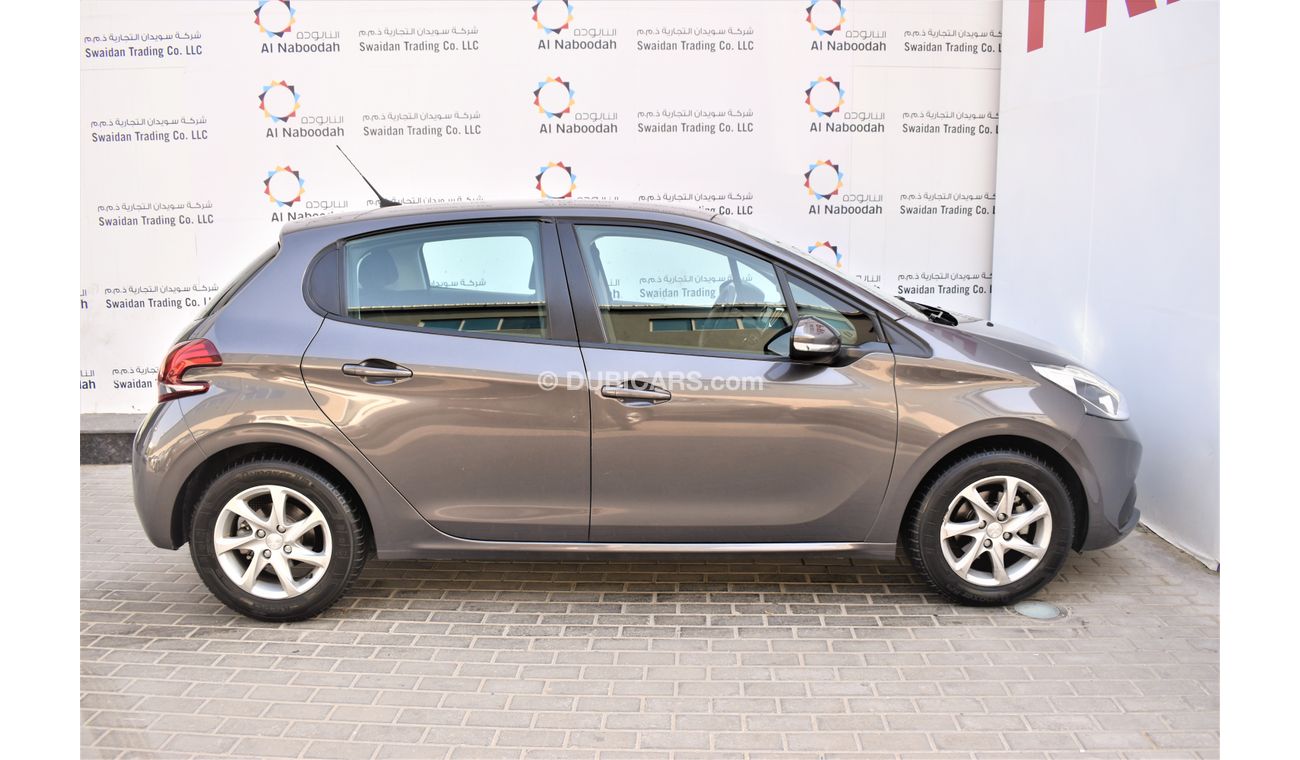 Peugeot 208 AED 579 PM | 1.6L ACTIVE GCC DEALER WARRANTY
