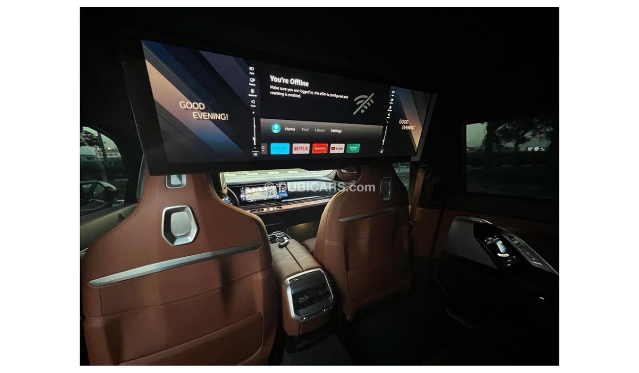 BMW 740Li BME 740i Luxury Pure Excellence 2023 GCC UNDER WARRANTY SERVICE CONTRACT